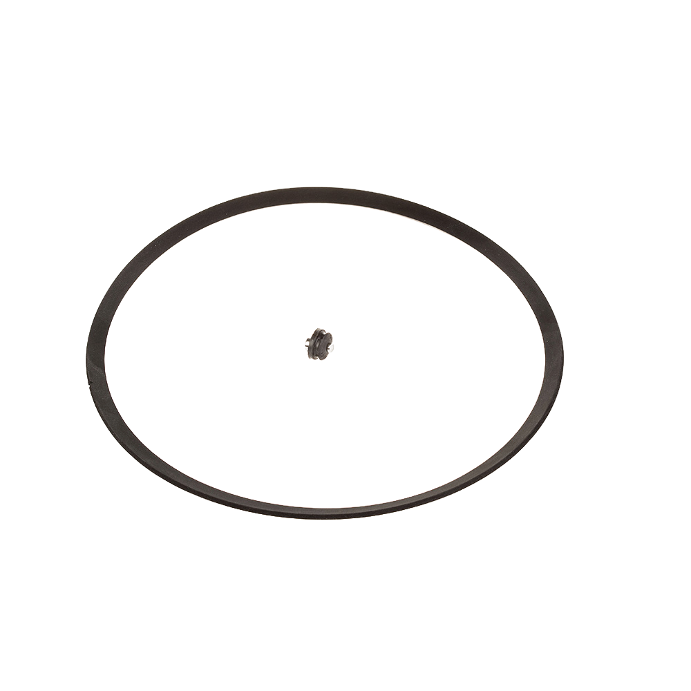 Replacement black sealing ring designed for Presto pressure cookers, essential for kitchen food preservation and canning, featured in canning accessories and best sellers collections.
