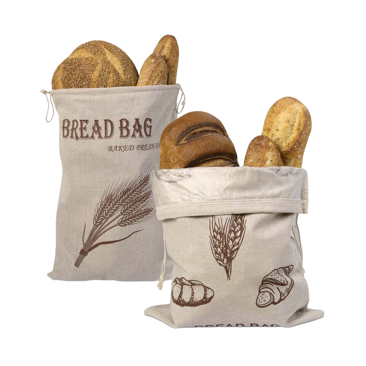 Reusable Bread Saver Bags - Set of 2