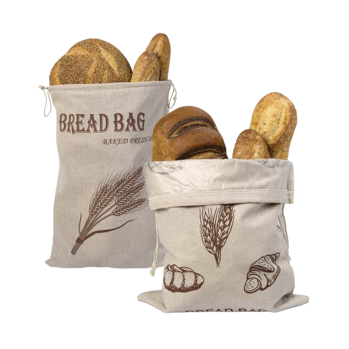 Reusable Bread Saver Bags - Set of 2