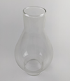Clear handcrafted glass oil lamp chimney with a 2 7/8 inch base, designed for use in Lamps & Lighting, Parts and Accessories, and Chimneys and Globes collections.