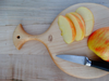 Round Wooden Cutting Board with Handle – USA Made
