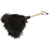 Handcrafted 13-inch ostrich feather duster with soft, natural filaments and wooden handle, perfect for home cleaning in Home & Decor, Household Cleaning, and Best Sellers collections.