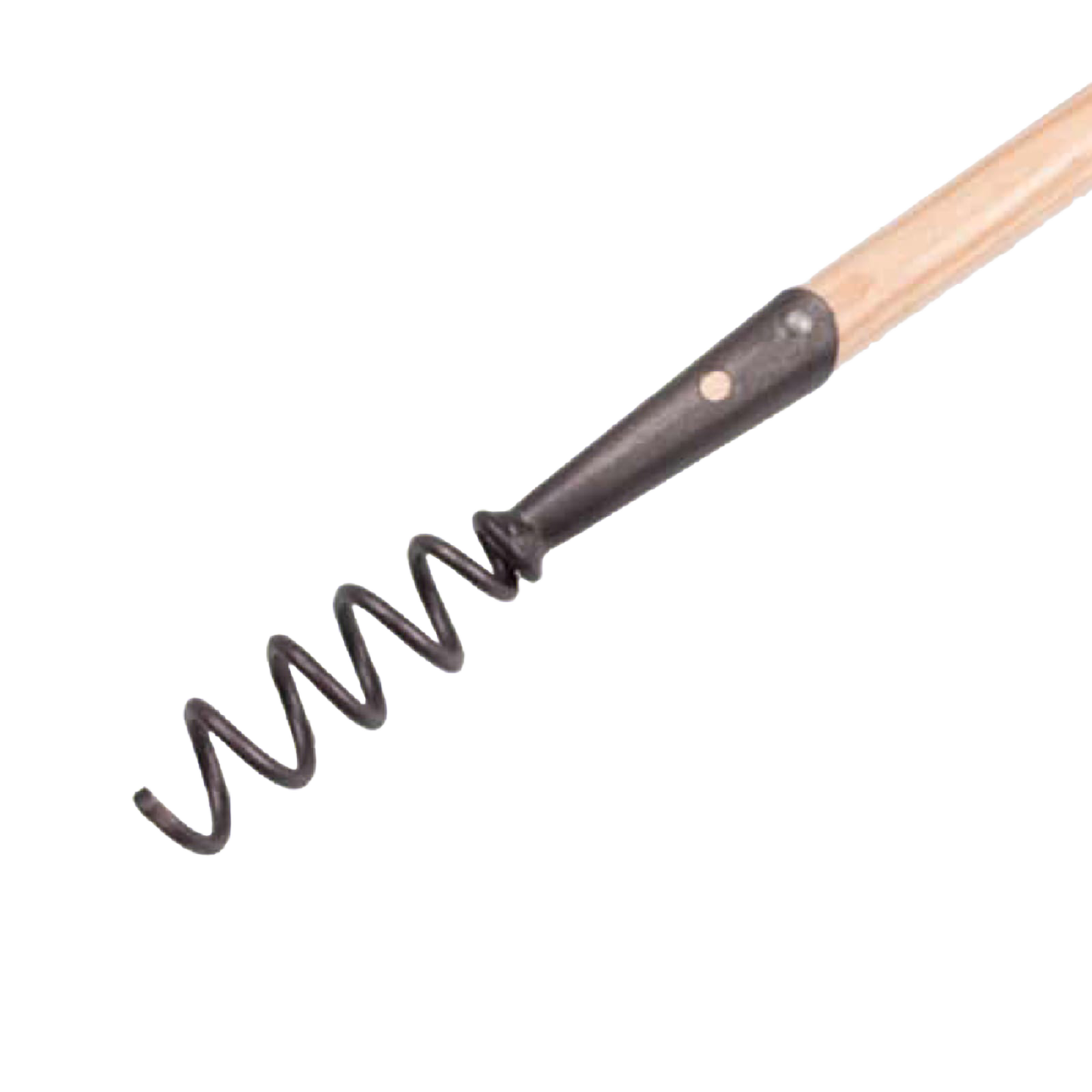 Corkscrew-style weeder with a hardwood handle and durable metal helix, designed for easy root extraction in Farm, Garden & Tool, Digging and Cultivating, Best Sellers, Promo Eligible, and Sale collections.