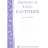 Purple guidebook cover titled Growing and Using Lavender featuring an illustration of lavender stems, part of Toys, Books & Games, Home and Garden How-To Books, and Best Sellers collections.