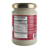 Glass jar of gourmet rendered beef tallow with a gold lid and red label featuring nutrition facts, ideal for high-heat cooking and searing, part of Kitchen & Food, Pantry, USA Made, and Best Sellers collections.