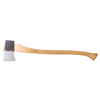 Handcrafted lumberman’s axe featuring a heavy carbon steel head and a smooth Amish-made hickory handle, part of Farm, Garden & Tool, Knives & Axes, USA Made, and Best Sellers collections.
