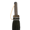 Handcrafted Amish-made small hand broom with durable corn straw bristles and wooden handle, designed for cleaning hearths, featured in USA Made and Hearth Accessories collections.