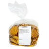 Clear plastic bag containing two handcrafted bags of crispy lemon snap cookies with a bright citrus flavor, perfect for Kitchen & Food, Snacks and Sweets, and Best Sellers collections.