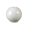 Smooth opal glass ball lamp shade with a classic round shape, designed for oil lamps; part of the Lamps & Lighting, Parts and Accessories, Lamp Shades, Best Sellers, and Promo Eligible collections.