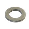 Round metal anti-friction washer or bushing for kitchen and food specialty equipment, commonly used in butchering supplies, featured in best sellers and promo eligible collections.