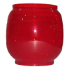 Bright red replacement globe designed for Dietz Lil' Wizard lanterns, ideal for camping, emergency supplies, lamps & lighting, and outdoor use in best sellers and promo collections.