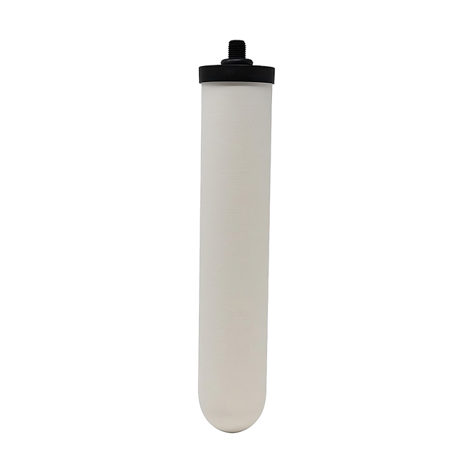 Handcrafted Ultracarb ceramic water filter element with activated carbon, designed for use in Doulton countertop and undersink systems, featured in Appliances, Emergency Supplies, and Best Sellers collections.