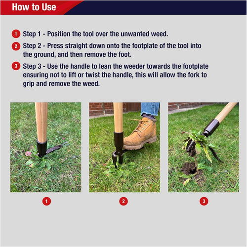 Spear & Jackson Elements Traditional Long-Handle Weeder