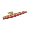 Handcrafted metal kazoo with polished brass finish and red trim, designed for indoor play and music, suitable for ages 10 and up, made in USA and featured in Toys, Books & Games and Best Sellers collections.