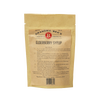 Brown kraft pouch of natural elderberry syrup mix with instructions and ingredients, made in USA, designed for immune boosting, featured in Health & Wellness and Kitchen & Food collections.