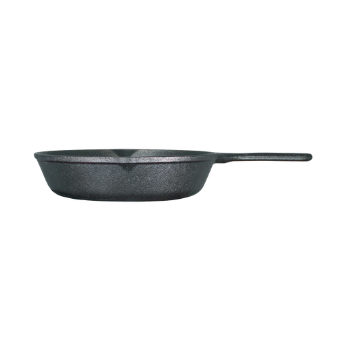 Handcrafted Lodge Classic Cast Iron Skillet featuring a pre-seasoned surface with 100% natural vegetable oil for unmatched heat retention and durability in Kitchen & Food, Cookware, Cast Iron, Best Sellers, and Promo Eligible collections.
