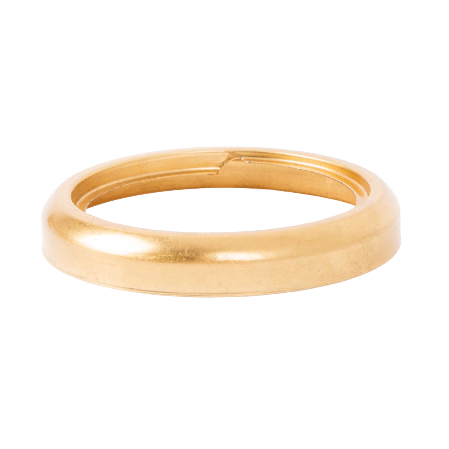 Brass burner collar with a new blade style and thread ring, designed to fit most glass lamp fonts, featured in Lamps & Lighting, Parts and Accessories, Lamp Burners and Collars, Best Sellers, and Promo Eligible collections.