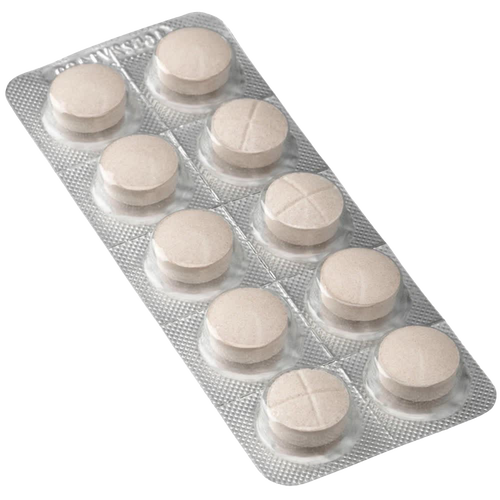 Blister pack of ten round beige tablets with scored surfaces, suitable for cheese starters and supplies, featured in Kitchen & Food, Specialty Equipment, DIY Cheese and Yogurt, Best Sellers, and Promo Eligible collections.