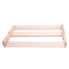 Handcrafted large wooden clothes drying rack with sturdy hardwood frame, Amish made in USA, designed for efficient indoor drying, ideal for Home & Decor and Laundry Supplies collections.