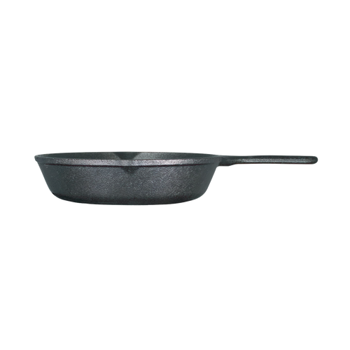 Handcrafted Lodge Classic Cast Iron Skillet with a pre-seasoned black surface and ergonomic handle, delivering unmatched heat retention and durability for Kitchen & Food, Cookware, Cast Iron, Best Sellers, and Promo Eligible collections.