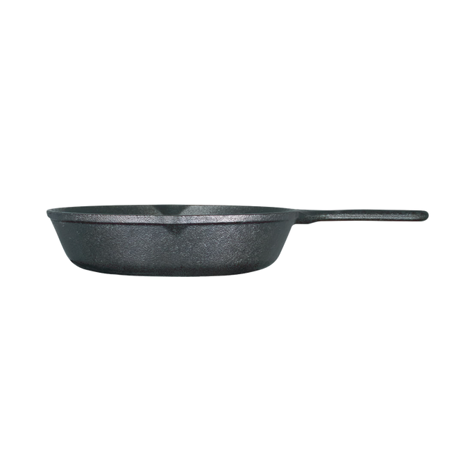 Handcrafted Lodge Classic Cast Iron Skillet with a pre-seasoned black surface and ergonomic handle, delivering unmatched heat retention and durability for Kitchen & Food, Cookware, Cast Iron, Best Sellers, and Promo Eligible collections.
