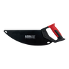 Insulation saw with carbon steel curved blade and ergonomic red and black handle, designed for smooth cutting in farm, garden, and hand tools collections.