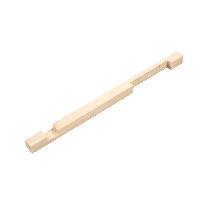 Handcrafted unfinished wooden entrance reducer for beekeeping, made in the USA by Amish artisans, designed for 10-frame hives, part of Farm, Garden & Tool and Beekeeping Supplies collections.