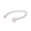 Hand-braided 3/4-inch round cotton wick made for lamps and lighting, suitable for replacement in parts and accessories, featured in wicks and mantles and best seller collections.