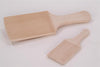 Pair of handcrafted grooved butter paddles made from tight-grained hardwood, designed to wick away buttermilk, featured in Kitchen & Food, Specialty Equipment, Making Butter, Best Sellers, Promo Eligible collections.