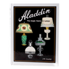 Hardcover book featuring a detailed history of iconic Aladdin lamps with black and white photos and illustrations, ideal for Heritage and Lifestyle Books and Best Sellers collections.