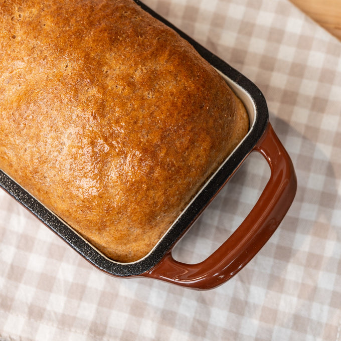 NutriMill Enameled Cast Iron Bread Pan