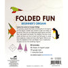 Instruction book and origami kit with colorful paper sheets and googly eyes, designed for beginners to create folding figures like birds and rockets, featured in Toys, Books & Games and Children's Toys collections.