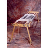 Handcrafted Amish made wooden quilt frame with sturdy unfinished legs and rollers, designed for sewing and quilting, featured in Home & Decor, USA Made, Amish Made, and Best Sellers collections.