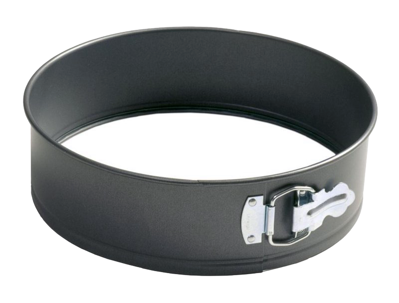 Non-stick coated springform pan with tempered glass bottom and secure latch, designed for easy cake release and baking in Kitchen & Food, Cookware, Baking Supplies, Best Sellers, Promo Eligible collections.
