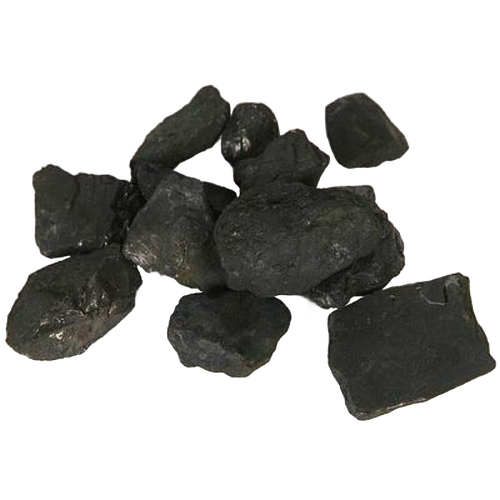 Chunky pieces of dark anthracite coal, known for burning hotter and cleaner with minimal soot, ideal for stoves and hearth accessories in USA Made and Best Sellers collections.