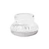 Clear glass percolator top with a ribbed design and snug metal base, crafted as part of Kitchen & Food, Brewing Coffee and Tea, Best Sellers, and Promo Eligible collections.