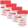 Four bags of handcrafted peppermint puffs with a light, soft texture, gluten and preservative free, made in the USA, suitable for Kitchen & Food, Snacks and Sweets, USA Made, Best Sellers, and Promo Eligible collections.