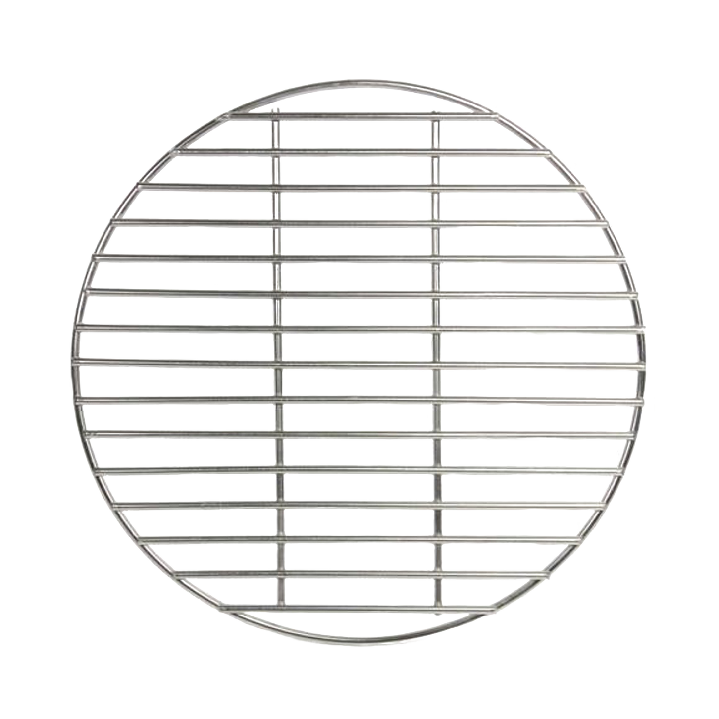 Round metal charcoal grate with parallel bars designed for stable fuel placement, suitable for outdoor use and camping, featured in Farm, Garden & Tool and Best Sellers collections.