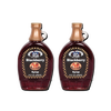 Pack of two handcrafted blackberry syrups in 12 fl. oz. glass bottles with copper-colored caps, made in USA, ideal for Kitchen & Food, Pantry, Best Sellers, and Promo Eligible collections.