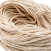 Natural cotton flat-braid wick with 30-ply strands, suitable for 2" to 4" pillar or taper candles, featured in Lamps & Lighting, Candles and Candlemaking, Candlemaking Supplies, and Best Sellers collections.