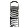 Handcrafted spaetzle maker with stainless steel grater and black handle, designed for easy noodle preparation, ideal for Kitchen & Food, Cookware, Baking Supplies, and Best Sellers collections.