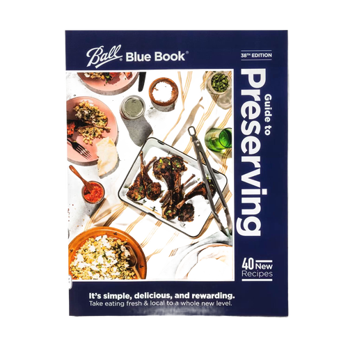 Hardcover cookbook featuring food preservation and canning recipes, highlighting fresh and local ingredients with 40 new recipes, part of USA Made and Best Sellers collections.