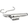 Heavy-duty stainless steel spile with an S-hook designed for easy hanging of buckets, ideal for maple syrup sugaring and orchard use in Farm, Garden & Tool collections.