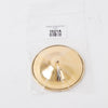 Solid brass replacement hanging smoke bell measuring 3-1/4" diameter, ideal for Lamps & Lighting, Parts and Accessories, Shade Rings and Holders, Best Sellers, and Promo Eligible collections.