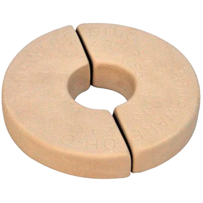 Handcrafted USA-made stoneware weight designed to fit numbered crocks, aiding food preservation by keeping items submerged during fermenting in Kitchen & Food and Fermenting and Pickling collections.