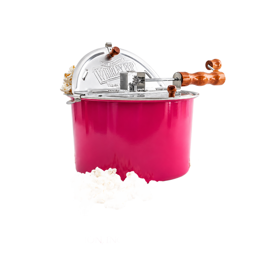 Whirley-Pop 6 Qt Popcorn Popper with Metal Gears - Pink
