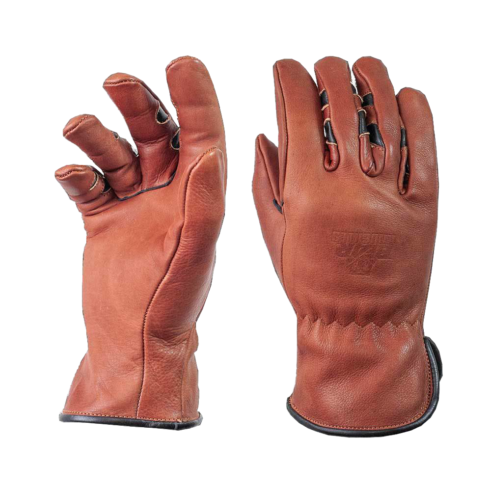 Handcrafted ergonomically designed cowhide driver gloves with patented double wedge extreme curved finger design, 1.0mm thickness, ideal for Health & Wellness, Farm, Garden & Tool, and Hand Tools and Hardware collections.