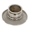 Handcrafted polished metal outer wick tube with perforated design, compatible with various oil lamp burners, ideal for Lamps & Lighting, Parts and Accessories, Wicks and Mantles, Best Sellers, and Promo Eligible collections.