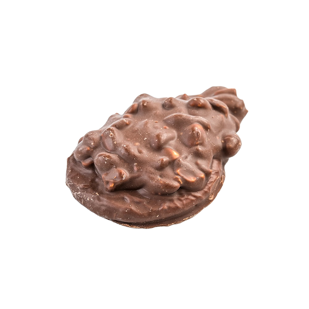 Handcrafted maple-flavored candy cluster made with real milk chocolate and Virginia pecans, gluten-free and made in USA, ideal for Kitchen & Food, Candy, Food, and Best Sellers collections.
