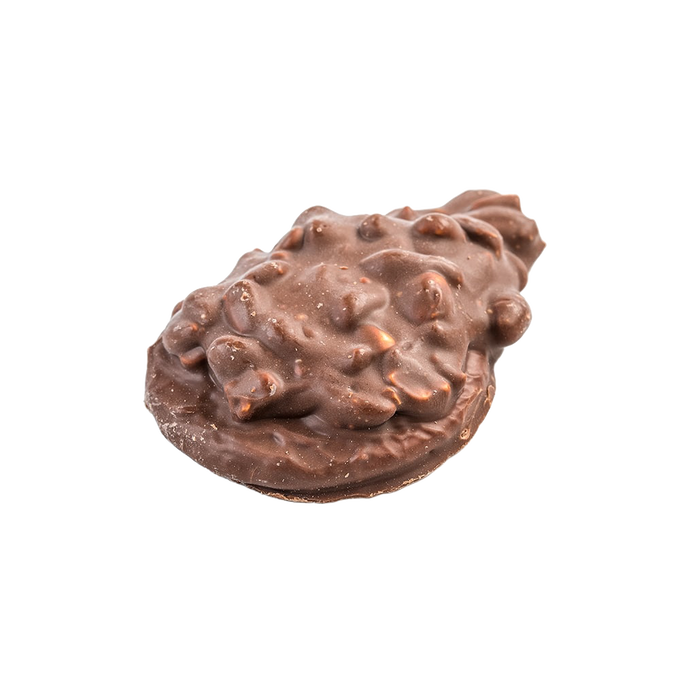 Handcrafted maple-flavored candy cluster made with real milk chocolate and Virginia pecans, gluten-free and made in USA, ideal for Kitchen & Food, Candy, Food, and Best Sellers collections.
